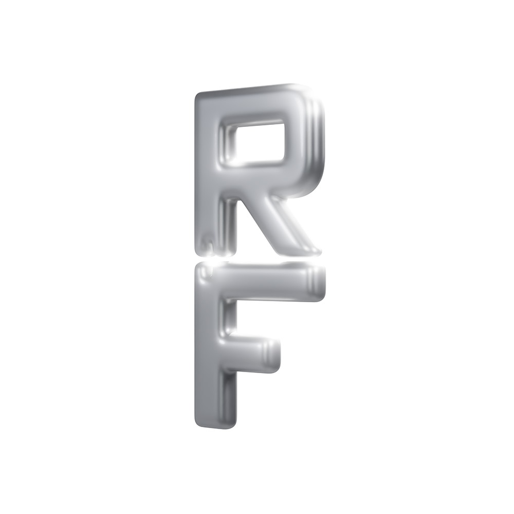 R+F logo